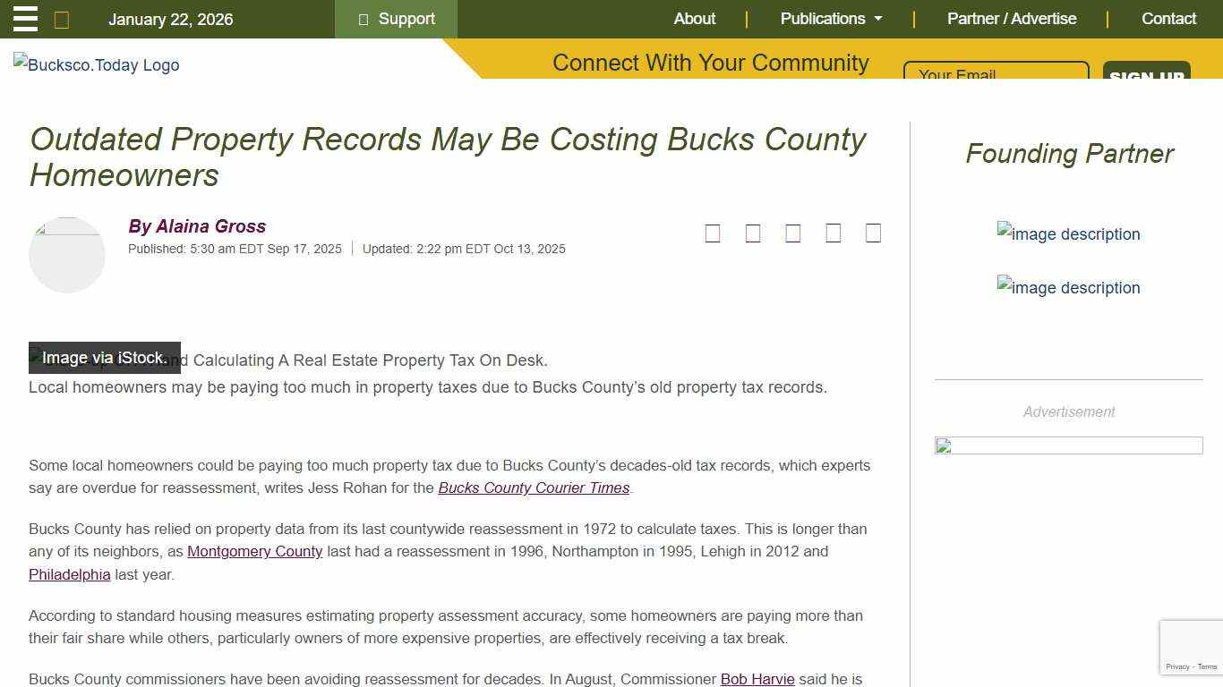 Outdated Property Records May Be Costing Bucks County Homeowners