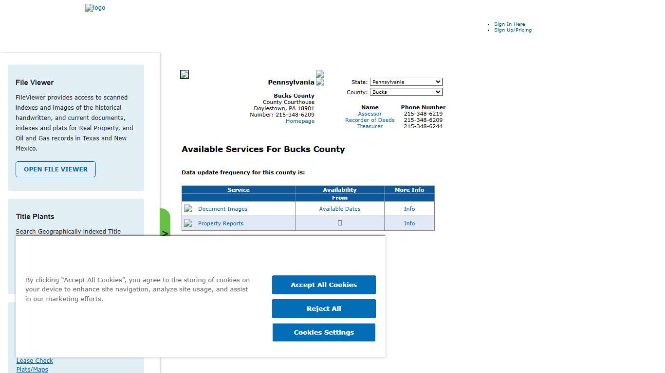 Search Bucks County Public Property Records Online CourthouseDirect.com